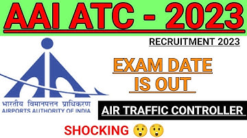 AAI ATC (AIR TRAFFIC CONTROLLER } EXAM DATE IS OUT || SHOCKING 😲😲 | TOTAL FORMS RTI |