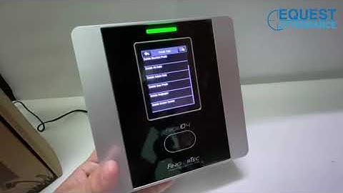 How to Delete Attendance Data Face ID 4 Fingertec Face Attendance Machine | Cara Delete Data