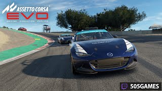 Getting the Racing 1 license and getting another top 20 in special events - Assetto Corsa EVO
Stay up to date with the latest news from these 505 Games lands by following us across our community channels:
Twitter: https://twitter.com/505_Games
Facebook: https://www.facebook.com/505Games
Instagram: https://instagram.com/505_games
Discord: https://discord.com/invite/505games
Blog: https://505games.com/blog/
LinkedIn: https://www.linkedin.com/company/505-games/
Twitch: https://www.twitch.tv/505games Getting the Racing 1 license and getting another top 20 in special events - Assetto Corsa EVO