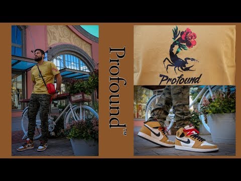 THE PERFECT CAMO CARGO PANTS |  AJ1 PROFOUND FULL OUTFIT