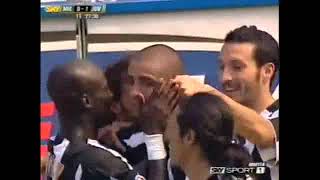 Milan - Juve 0 - 1 /Rovesciata magistrale di Del Piero / (caressa bergomi )