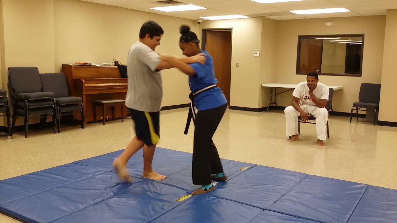 Standing grapple to throw simplified YouTube