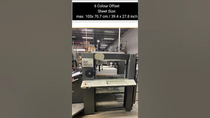 Buy Preowned Heidelberg - Speedmaster SM 102-6-P3 6 Color Press Machine @machinedalal