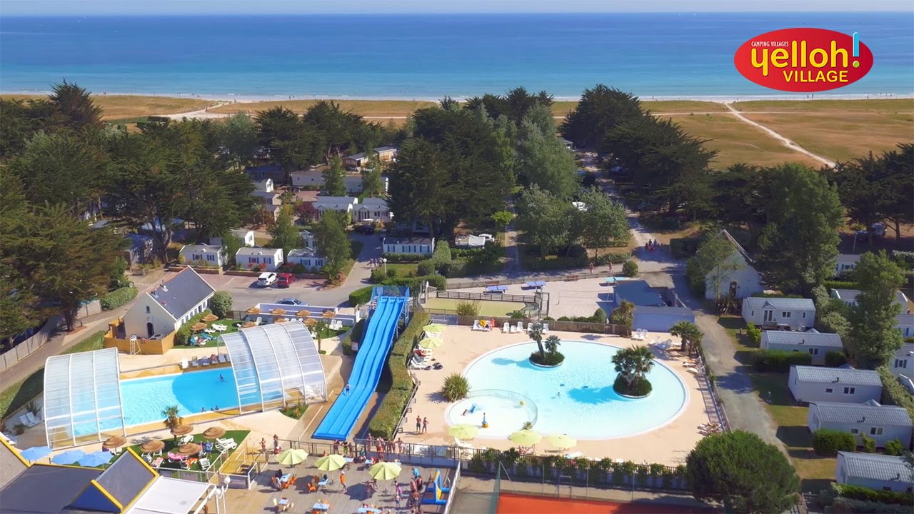 Vidéo Camping Yelloh Village La Plage à Le Guilvinec Camping Bretagne Yelloh Finistère Océan