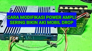 Hemat aki modif amplifier mobil mu !!