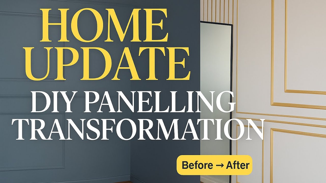 Преображение спальни своими руками 2025 | Урок по современным стеновым панелям | Vlogmas 1