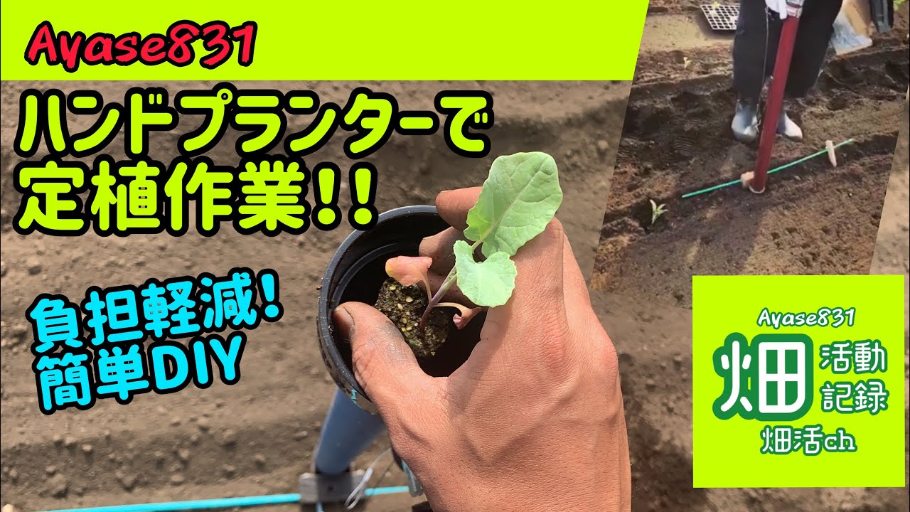 簡単便利‼️苗移植機 楽天市場】移植器 開閉式 植え付け 苗 移植機 種まき機 ハンド