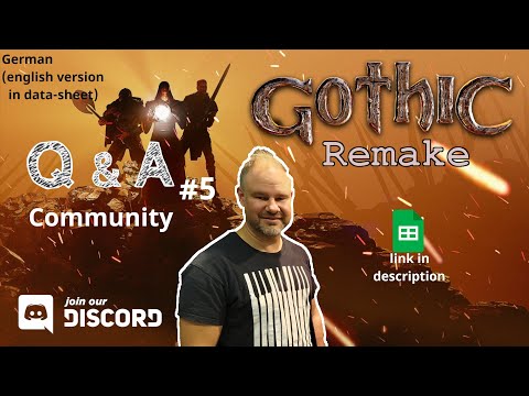 🎮 Gothic Remake 🎮 - Kai Q&A #5: Community [GER] @XardasLP