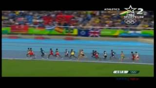 MO FARAH wins 5000M olympics in RIO 2016