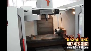 1998 Haas VF4 CNC Vertical Mill with 4th Axis