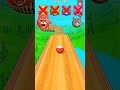 Rolling Past the Cats! 🔴🐱 Going Balls Gameplay#shorts #goingballs
