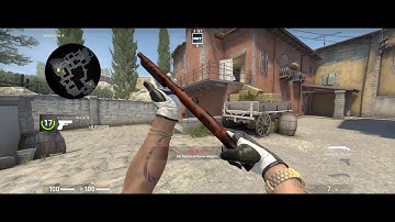 Sawed Off Full Stop Factory New Showcase CS:GO (3440x1440 res 21:9)