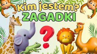 Quiz O Zwierzętach Dla Dzieci 🦁 Zgadnij Jakie To Zwierzę! 🐧🐯 Najlepsza Zabawa Dla Dzieci! 👦👧