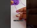 Let's Make a Easier Chain⛓️💜 stitch (ch) | #crochet#crochettutorial#crochetforbeginners#crochetting
