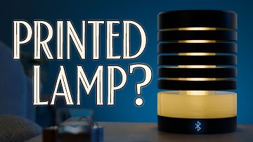 We Can Just Print Desk Lamps Now? (Bluetooth • STLs Inside)