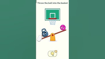 DOP2 level 937 throw the ball into the basket #shorts #dop2 #dop2dop2 #shortvideos #gameplay#dop2dop