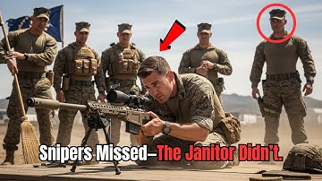 Marine Snipers Kept Missing—Until a ‘Janitor’ Hit Three Impossible Targets With One Bullet.