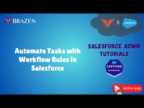 Workflow Rules Explained | Salesforce Automation for Beginners | Salesforce Admin