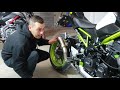 Unboxing y montaje SC Project CRT kawasaki z900 2021 ¡¡por fin quitamos el jamon!!