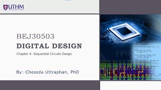 Online Lecture: Chapter 4 - Sequential Circuits Design (Part 3) Wealth