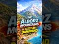 Why Mount Damavand Dominates Iran’s Geography ⛰️ The Alborz Mountains #Geography #iran #geography