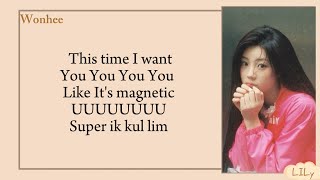 ILLIT - Magnetic (Easy Lyrics)