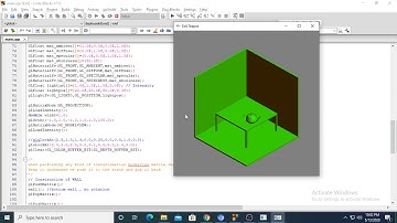 VTU CG Lab Ex6 Program demo in codeblocks