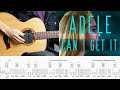 Adele  can i get it guitar tutorial  tab