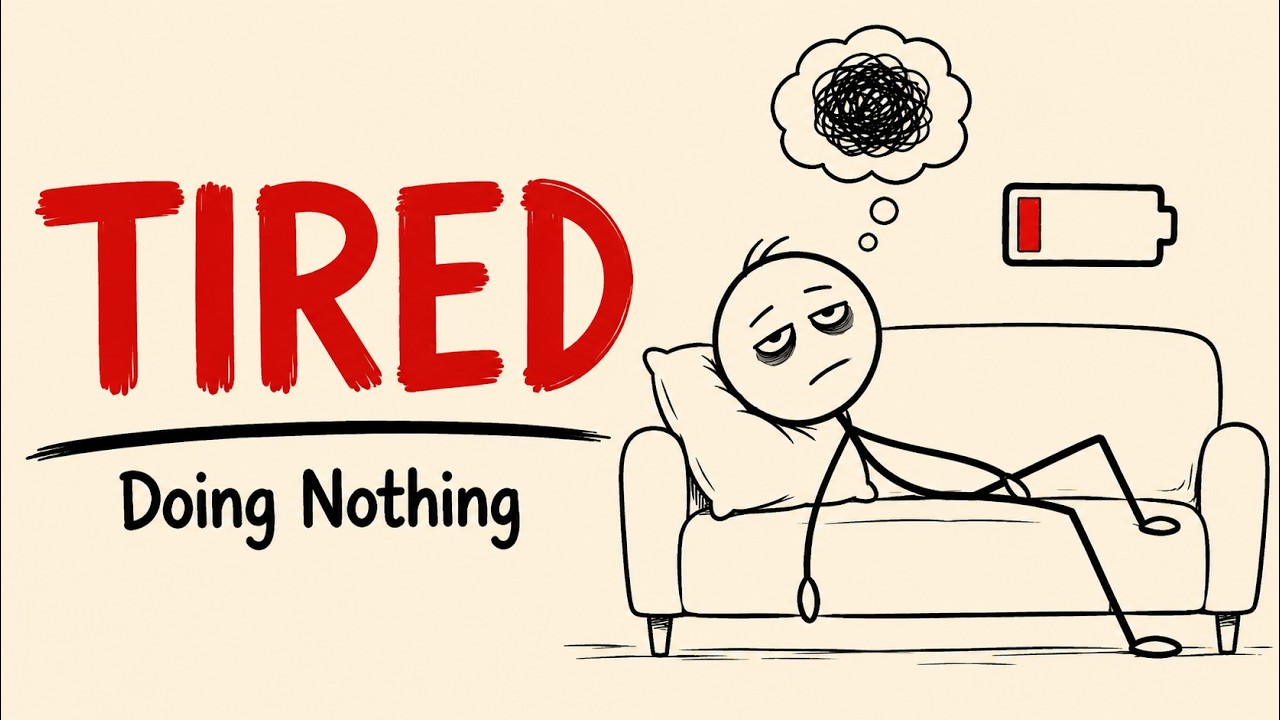 Why You’re TIRED After Doing NOTHING - YouTube