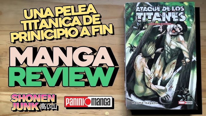 Ataque a los titanes​: Un manga de 13 kilos pensado para los fans más  grandes - Vandal Random