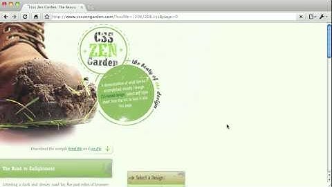 CSS Cascading Stylesheets Video Tutorial