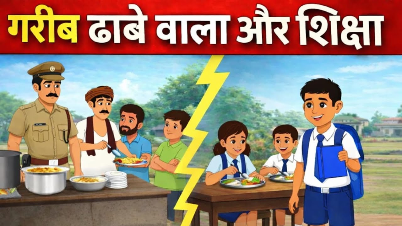 गरीब ढाबे वाला और शिक्षा/A Poor Dhaba Owner and Education/Gareeb dhabe wala aur education