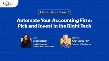 Session 2: Automate your Accounting Firm: Pick and Invest in the Right Tech