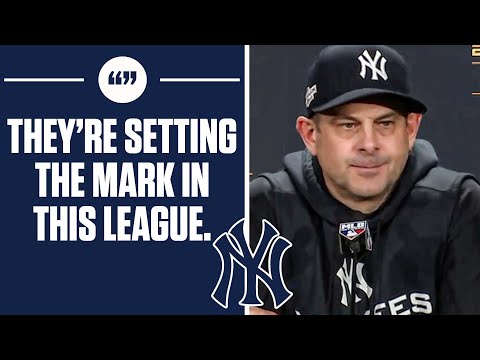 Aaron boone says astros are setting the bar in baseball after falling in the alcs i cbs sports hq