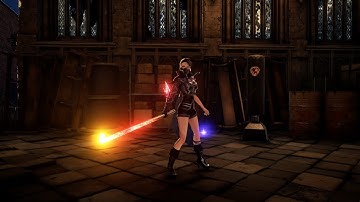 Code Vein - Hellfire Knights Solo (Pipe challenge)