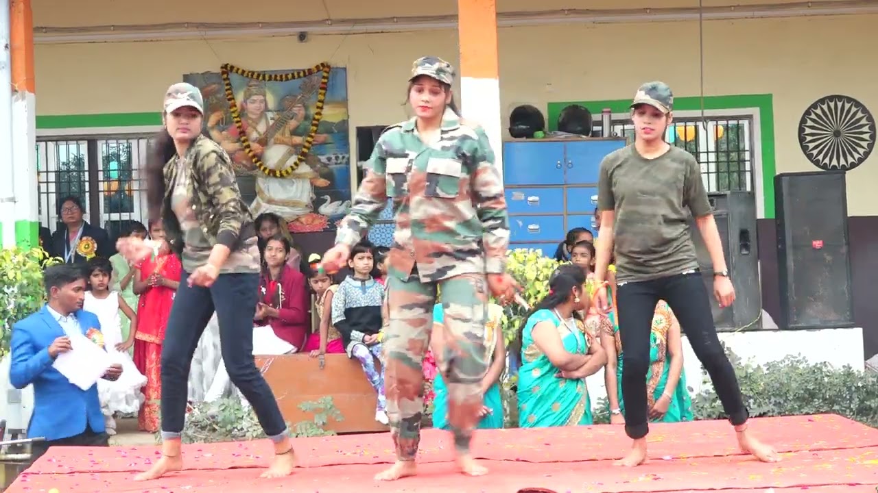 देशभक्ति का जोश जगा देने वाला सांग, #जन_गन_मन_अधिनायक_जय_हे, #republic_day #KP Public School