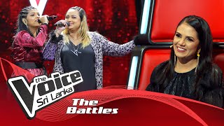 The Battles : Ruth Matharaarachchi V Visani Randul | Sanda Thaniyama  | The Voice Sri Lanka