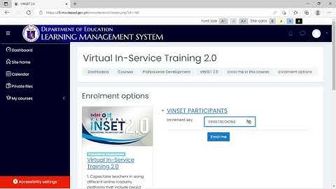 INSET 2.0 WITH ENROLLMENT KEY