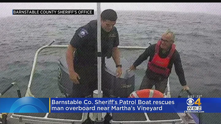 Man rescued off Martha's Vineyard after falling off boat in bad weather