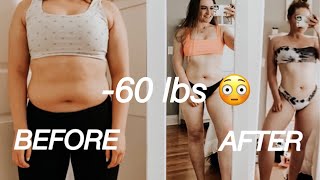 HOW I LOST 60 POUNDS IN 5 MONTHS | RUNNING A MILE EVERY SINGLE DAY (with photos)