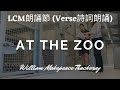 At the zoo by william makepeace thackeray lcm speech festival 