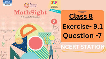 Mathsight Class 8 Exercise 9.1 Question 7 || Quadrilaterals || Mathsight
