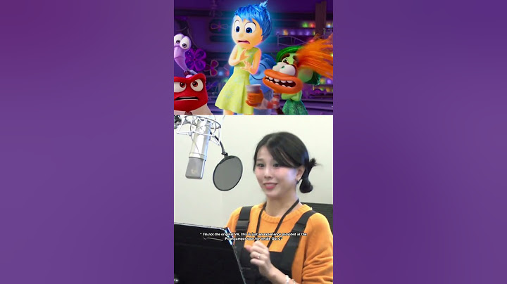 I tried Voice Acting for a scene in Inside Out 2! #disney #pixar #insideout2