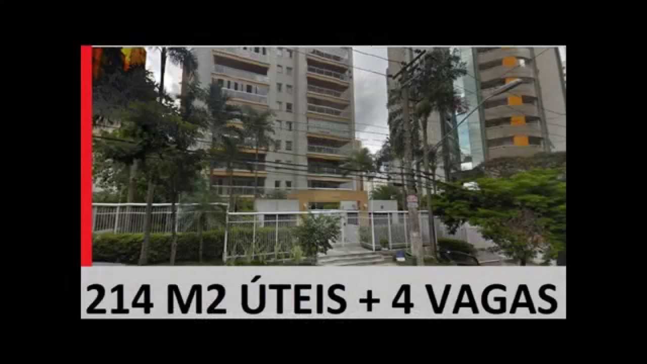 Leilão de apartamento de alto padrão em Perdizes TJSP 214m2 + 4 Vagas