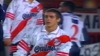 Pablo Aimar (18 Años) vs Alianza Lima - C.Libertadores 1998