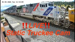 🔴Live🔴 Truckee, California (NON PTZ) / Truckee Railroad Museum Cam (UP'S ROSEVILLE SUB)