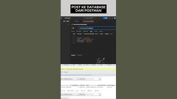 Cara Mudah POST Data ke Database SQL dari Postman!  #SQL #Postman #API #restapi #backend #database
