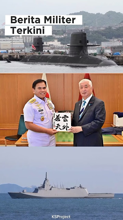 BERITA MILITER TERKINI! MARSEKAL TNI AL BERKUNJUNG KE JEPANG! #militer #military #tnial #shortvideo