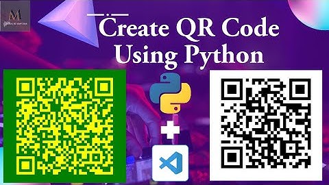 How to Create QR Code Generator in Python (Marathi)  |  QR Code In 5 lines of Python Code | Vscode