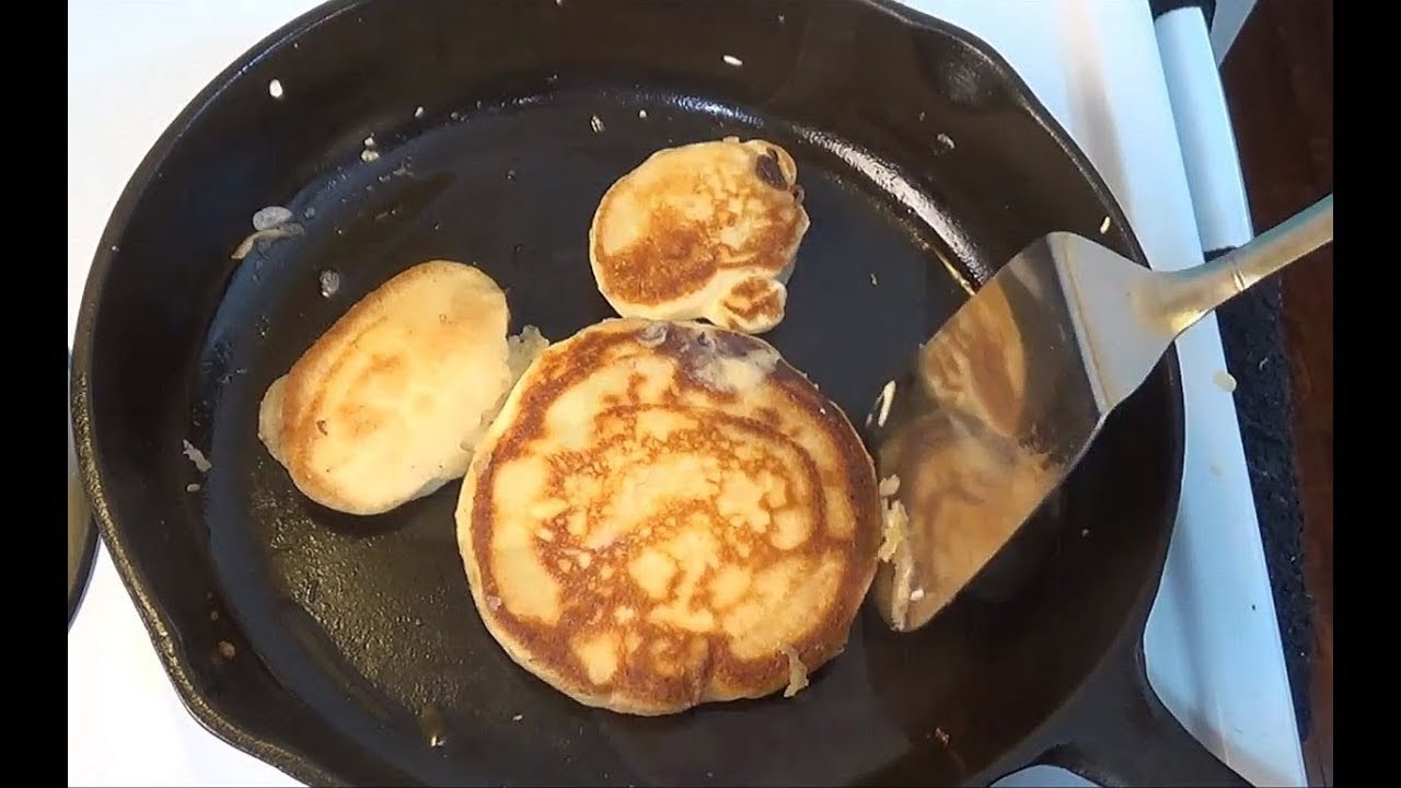 How to Cook Cast Iron Pancakes - Rocky Hedge Farm